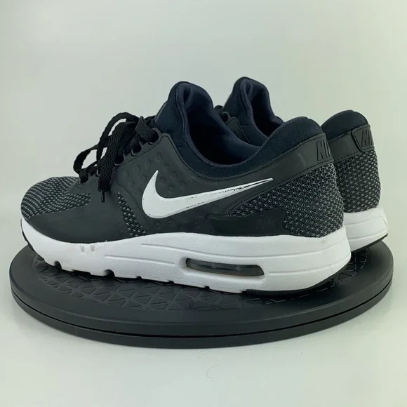 Nike Air Max Zero Essentials Black/White Athletic Shoes 876070-004 Men's Size 8 - Picture 7 of 12